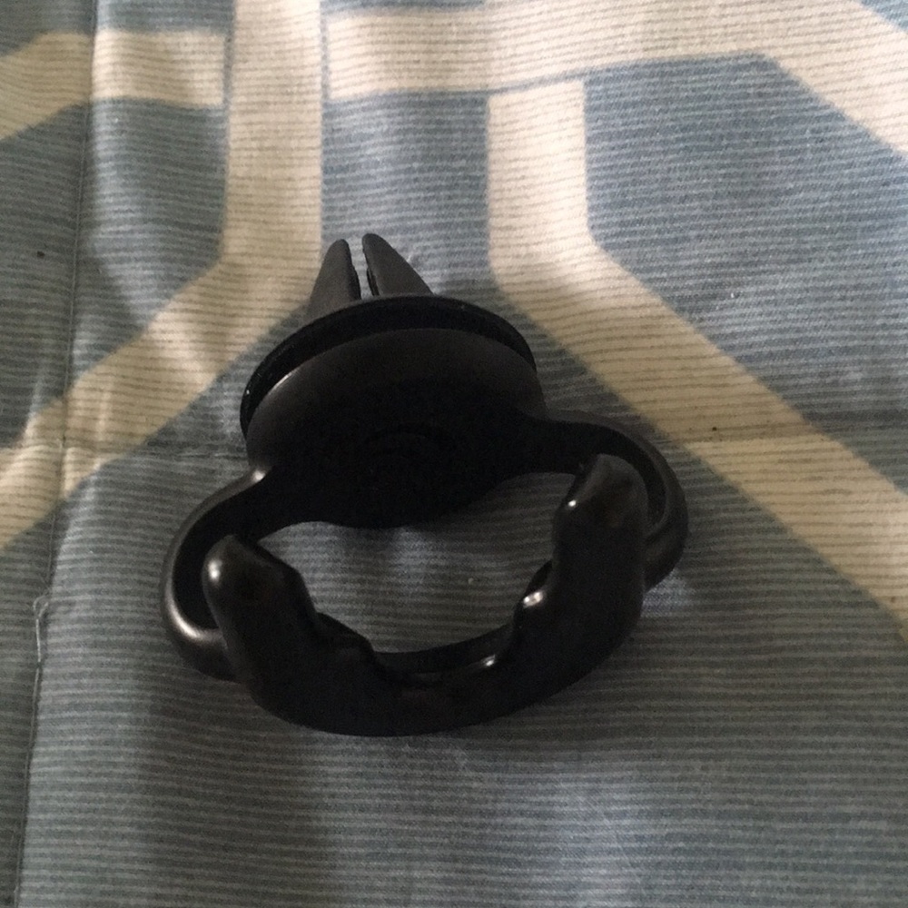 Black Universal Car Vent Phone Grip Mount